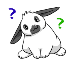 Rabbit Rabbit Rabbit! sticker #1377876