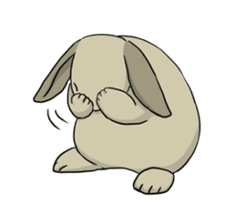 Rabbit Rabbit Rabbit! sticker #1377887