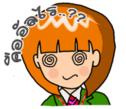 Office girl by ViccVoon Studio sticker #1378076