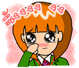 Office girl by ViccVoon Studio sticker #1378093