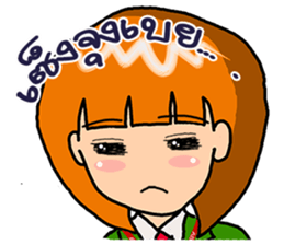 Office girl by ViccVoon Studio sticker #1378100