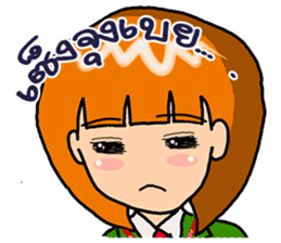 Office girl by ViccVoon Studio sticker #1378100