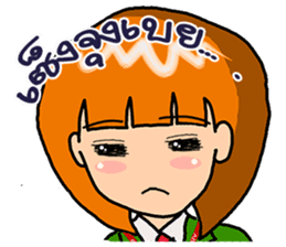 Office girl by ViccVoon Studio sticker #1378100