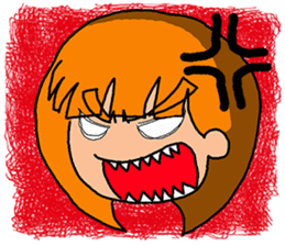 Office girl by ViccVoon Studio sticker #1378101