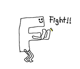 Mr.&Mrs.Alphabet sticker #1379315