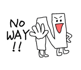 Mr.&Mrs.Alphabet sticker #1379329