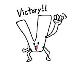 Mr.&Mrs.Alphabet sticker #1379339