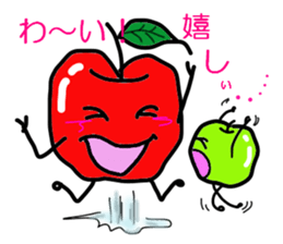 Amusing apple brothers sticker #1379764