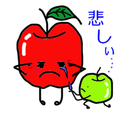 Amusing apple brothers sticker #1379766