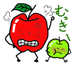 Amusing apple brothers sticker #1379768
