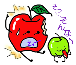 Amusing apple brothers sticker #1379771