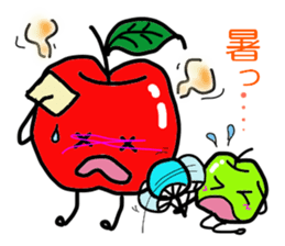 Amusing apple brothers sticker #1379772