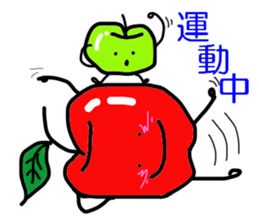 Amusing apple brothers sticker #1379783