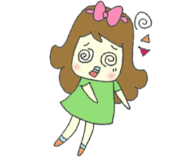 Amatory girl sticker #1379793