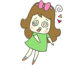 Amatory girl sticker #1379793