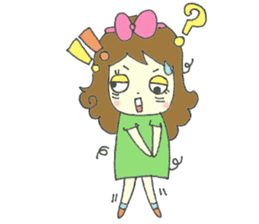 Amatory girl sticker #1379804