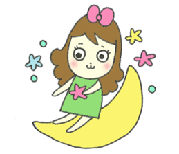 Amatory girl sticker #1379810