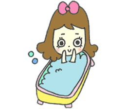 Amatory girl sticker #1379811