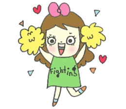 Amatory girl sticker #1379812