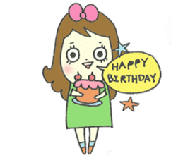 Amatory girl sticker #1379814