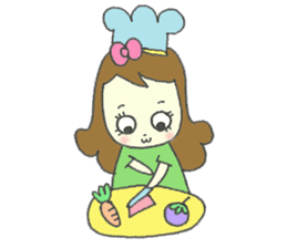 Amatory girl sticker #1379819