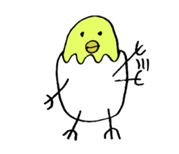 The chick sticker #1379906