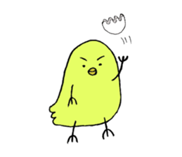 The chick sticker #1379935