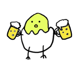 The chick sticker #1379940