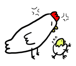 The chick sticker #1379943