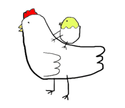 The chick sticker #1379944