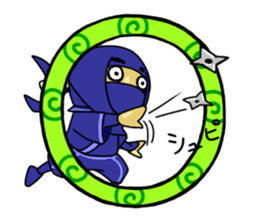 Blue Ninja sticker #1379947