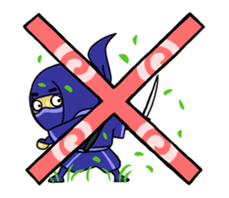 Blue Ninja sticker #1379948