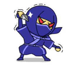 Blue Ninja sticker #1379951