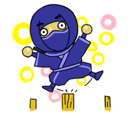Blue Ninja sticker #1379954