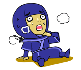 Blue Ninja sticker #1379955