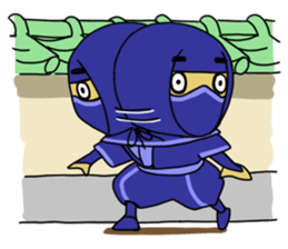 Blue Ninja sticker #1379956