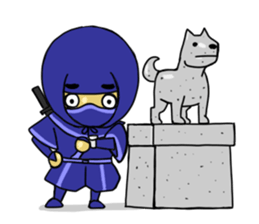 Blue Ninja sticker #1379958
