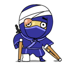 Blue Ninja sticker #1379969
