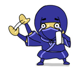 Blue Ninja sticker #1379976