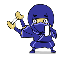 Blue Ninja sticker #1379976