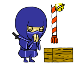 Blue Ninja sticker #1379979