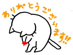 Beret cat Sakura sticker #1381431