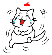 Beret cat Sakura sticker #1381432