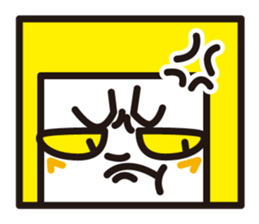 square face sticker sticker #1381875