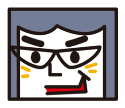 square face sticker sticker #1381879