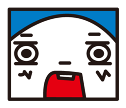 square face sticker sticker #1381894