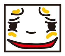 square face sticker sticker #1381897