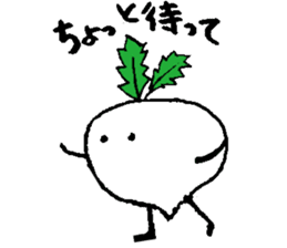 I am Turnip sticker #1381915