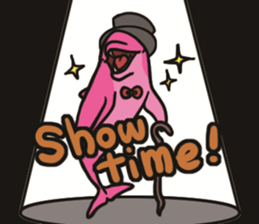 Pink Dolphin every day sticker #1382183