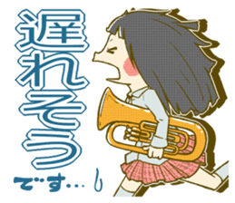 Good friend brass band sticker #1382394